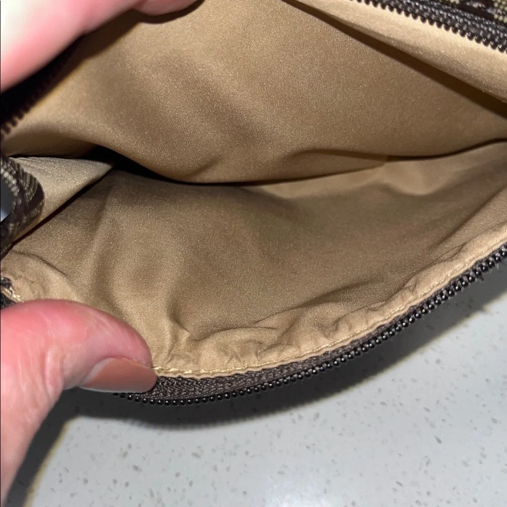 Giani Bernini Black and Brown Messenger Bag